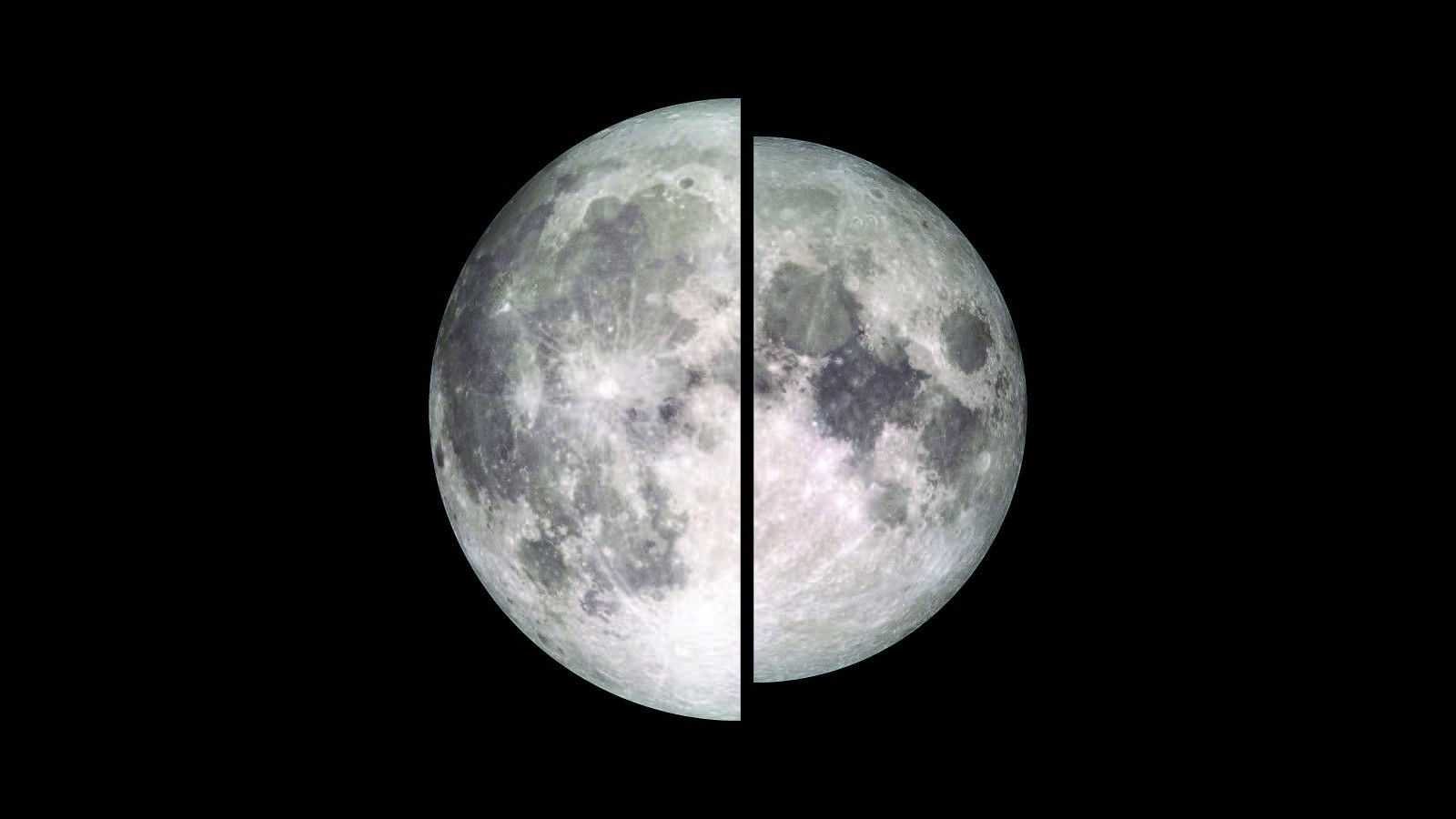 Porównanie rozmiarów tarczy Księżyca w pełni widocznego w perygeum (po lewej) i w apogeum. Ilustracja: NASA/Goddard/Lunar Reconnaissance Orbiter