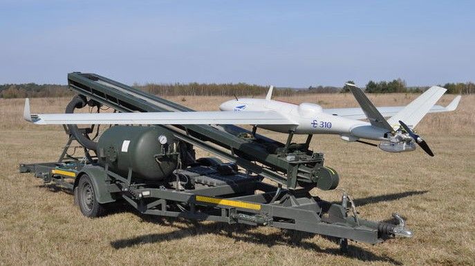 E-310 is the only certain selection, when it comes to UAV platforms. The solution in question was chosen in case of the Orlik programme. IMAGE CREDIT: WZL-2 