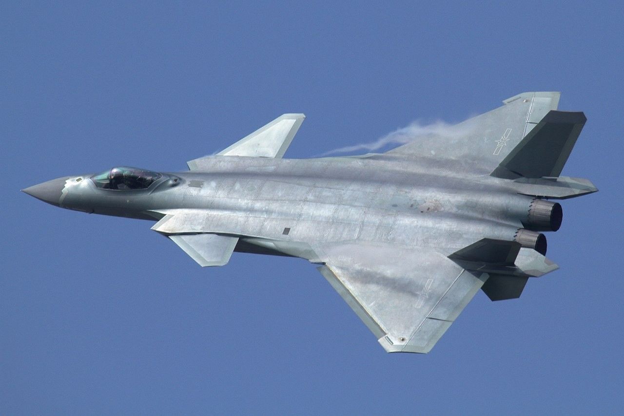 J-20 podczas Airshow China 2016. Fot. Alert5/Wikimedia Commons, CC BY 4.0