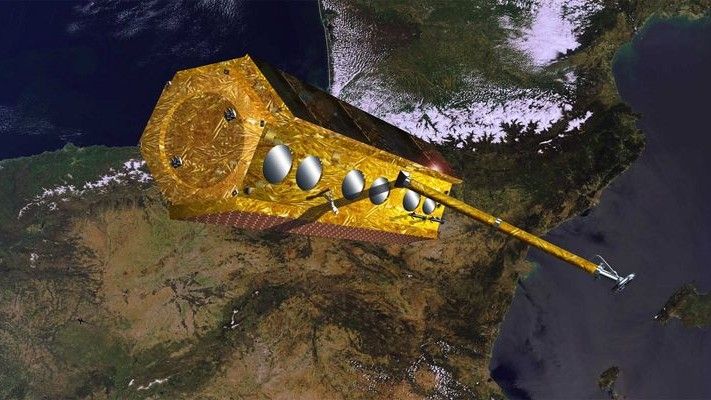 Artystyczna wizja satelity Paz. Ilustracja: Airbus Defence & Space