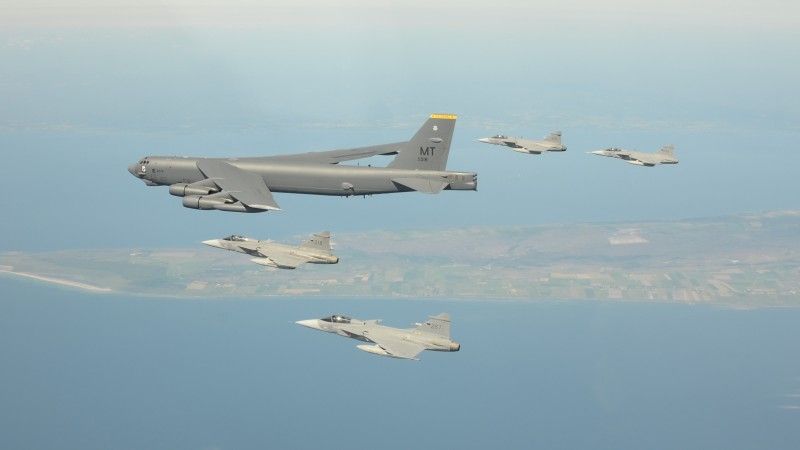 Fot. Siły zbrojne Szwecji via USAF
