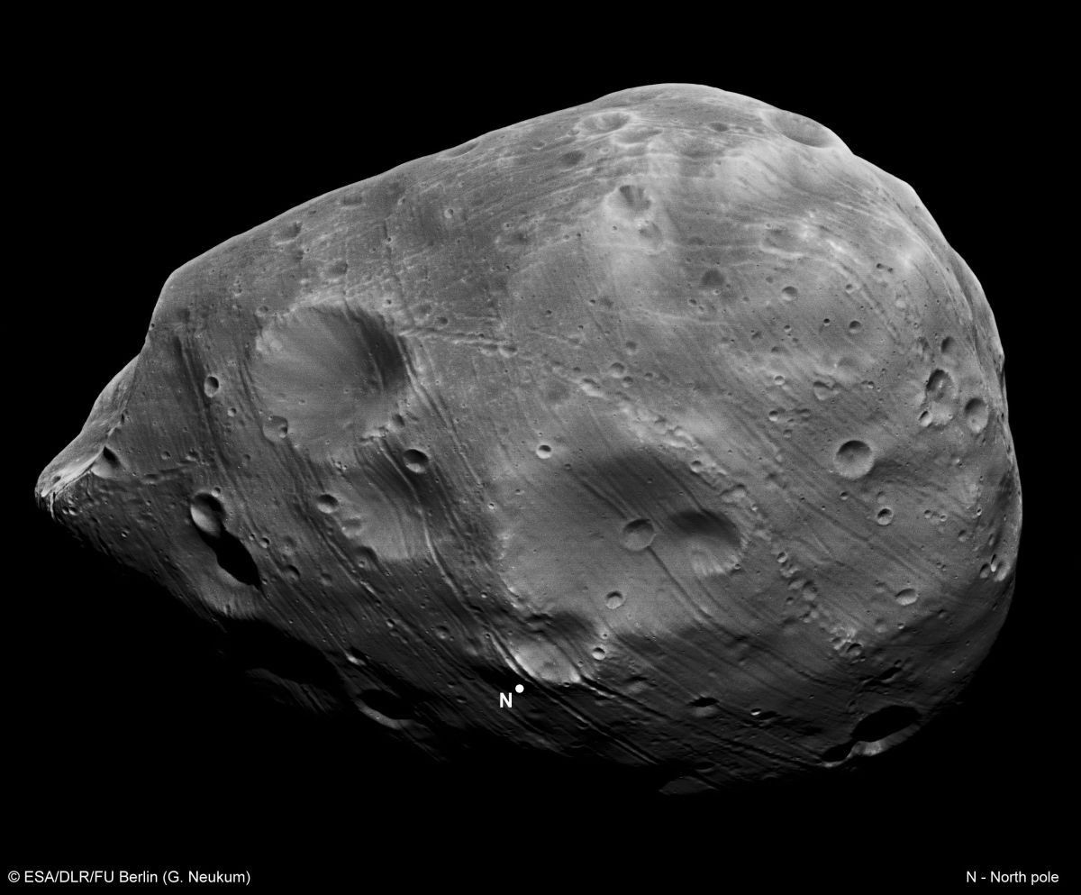 Fot. G. Neukum (FU Berlin) et al., Mars Express, DLR, ESA