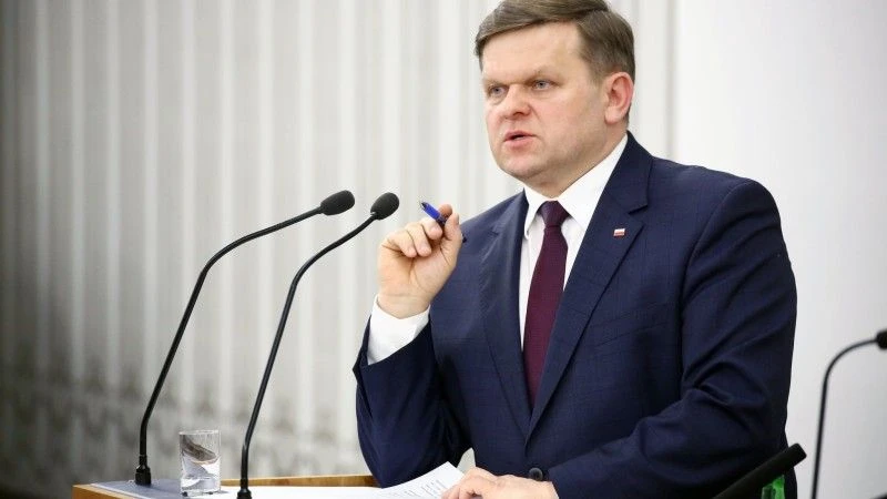 Wiceszef MON Wojciech Skurkiewicz. Fot. Senat via Twitter