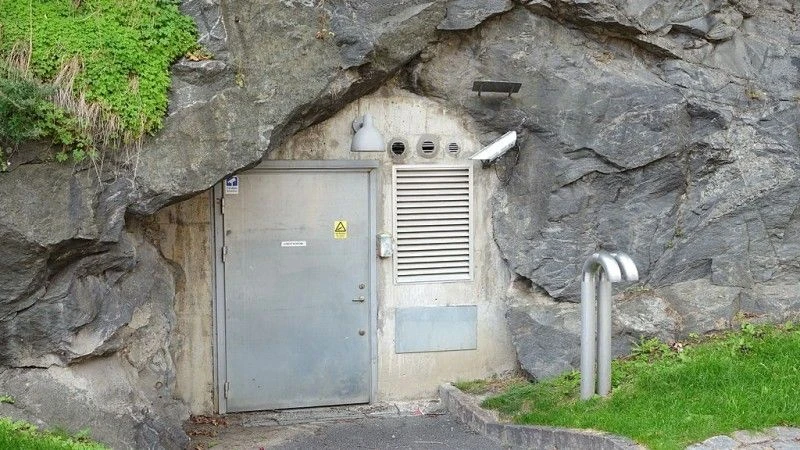 Bunkier w Svensksundsparken - Sztokholm, Szwecja. Fot. Daderot/domena publiczna