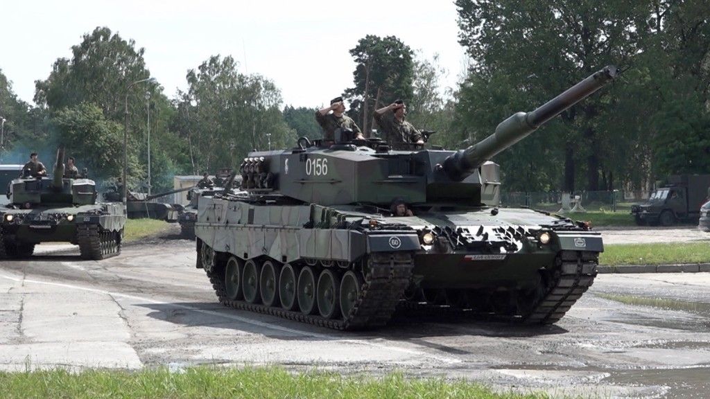 Lufa balistyczna 120x570 mm wykorzystywana jest w czołgach Leopard 2 | Fot. R. Surdacki / Defence24.pl