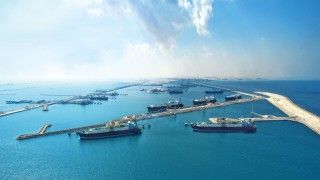 Port Ras Laffan w Doha. Fot. Qatargas