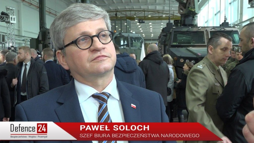 Szef BBN Paweł Soloch. Fot. Defence24.pl
