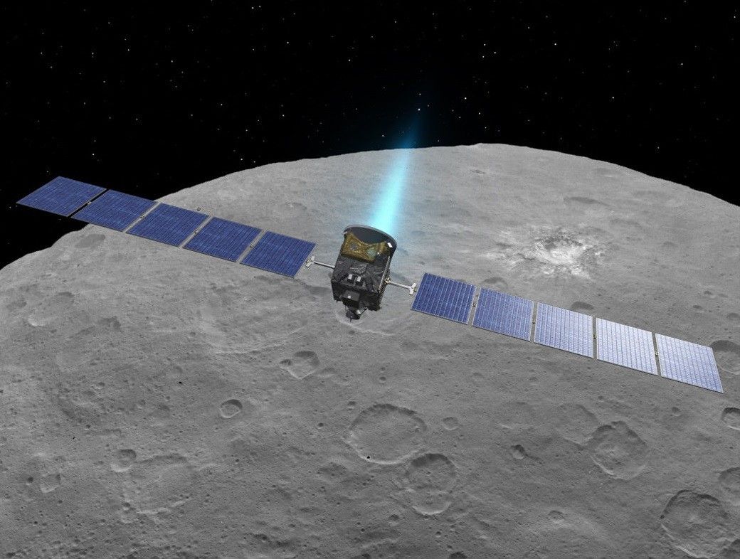 Sonda Dawn - jedna z poprzednich misji programu Discovery. Ilustracja: NASA