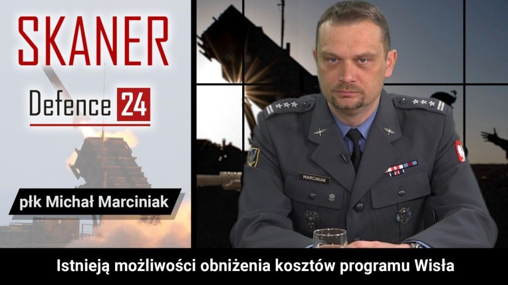 Pełnomocnik MON ds. systemu Wisła płk Michał Marciniak. Fot. Defence24.pl