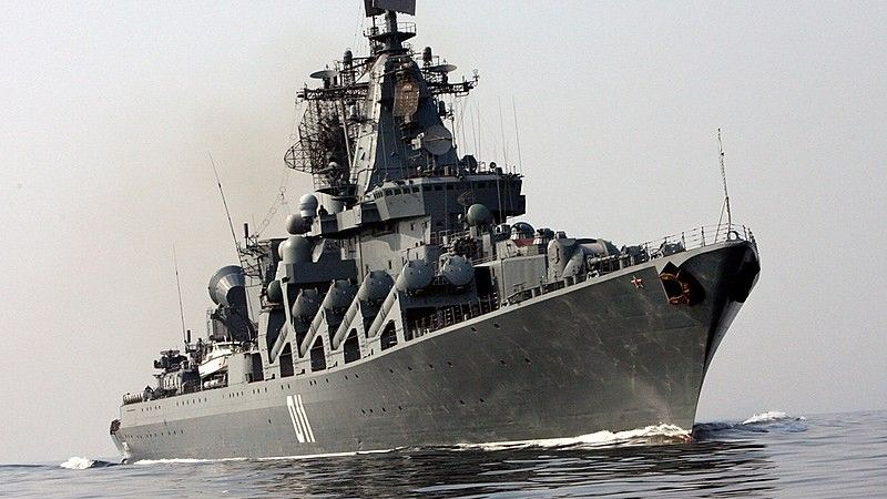 Krążownik rakietowy "Wariag" Fot. RIA Novosti/Wikimedia Commons