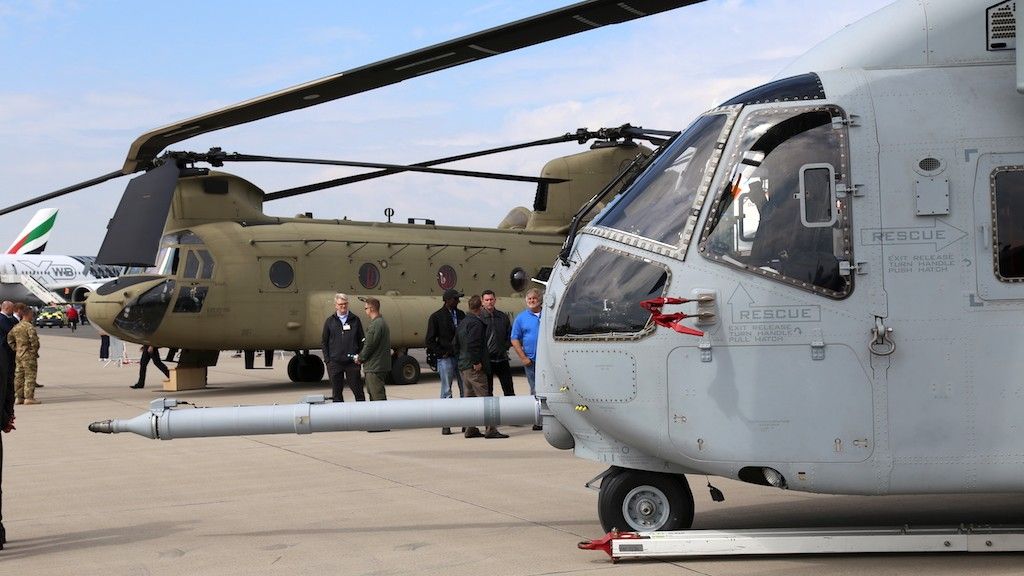 Rywalem CH-53K jest Boeing CH-47F Chinook, Fot. Andrzej Hładij/Defence24.pl