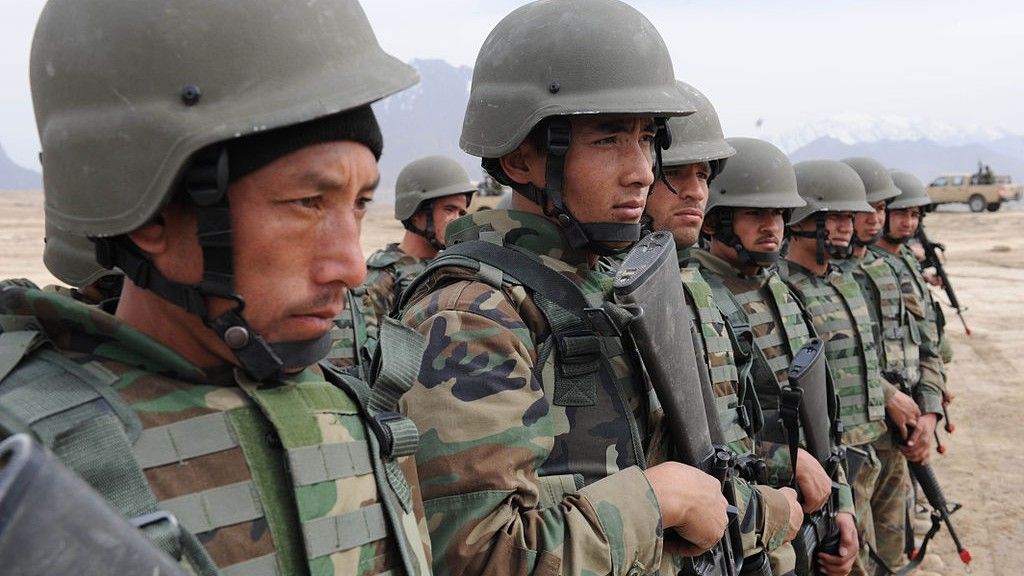 Afgańscy żołnierze Fot. NATO Training Mission-Afghanistan/Wikimedia Commons