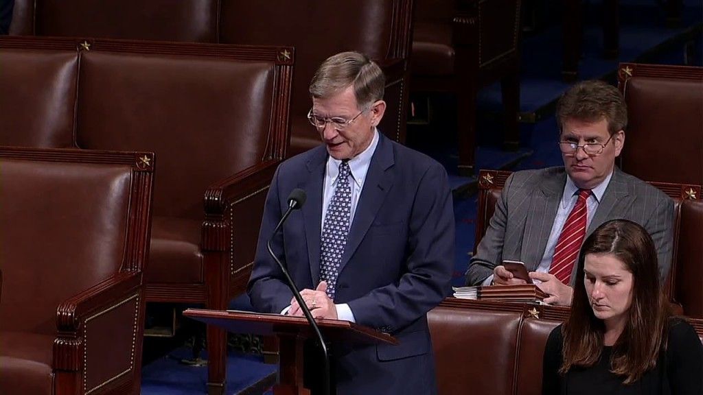 Lamar Smith. Fot. House Committee on Science, Space, and Technology via YouTube