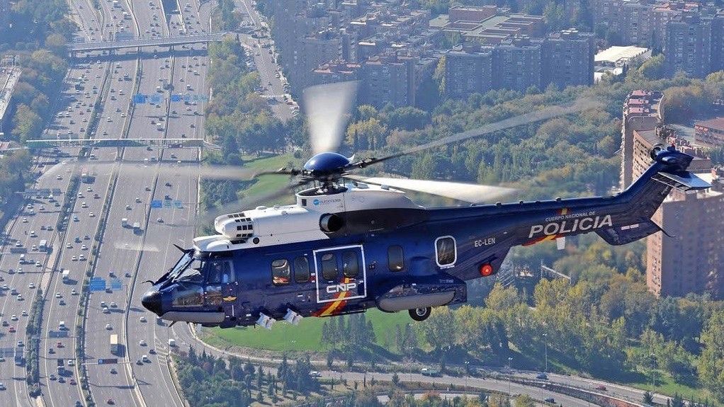 H225 hiszpańskiej policji/fot. Airbus Helicopters