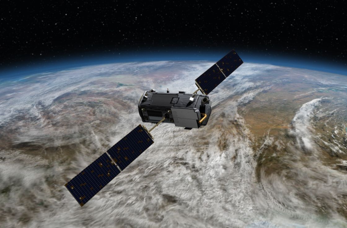 Artystyczna wizja satelity Orbiting Carbon Observatory-2. Ilustracja: NASA