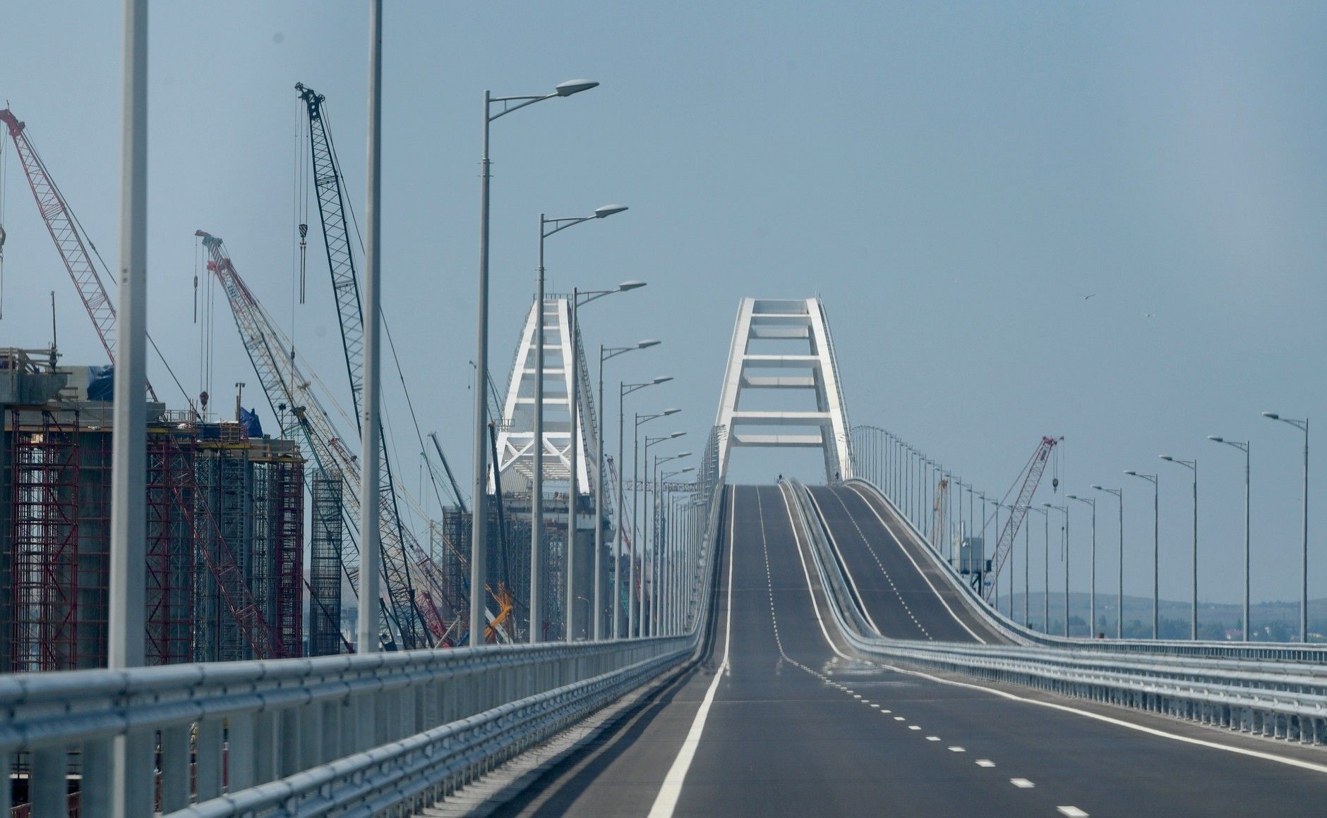 Most Krymski nad Cieśniną Kerczeńską. Fot.kremlin.ru