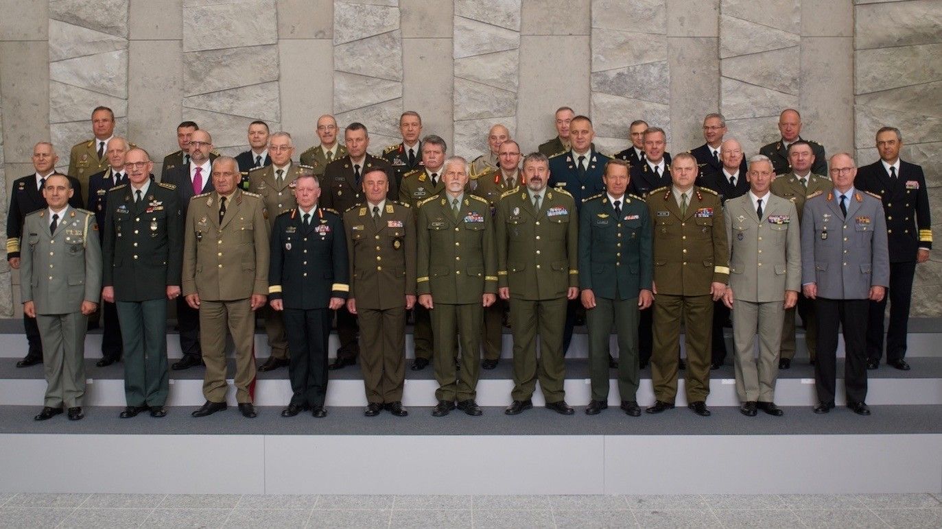 Komitet Wojskowy NATO w składzie z maja 2018 r. Fot. NATO
