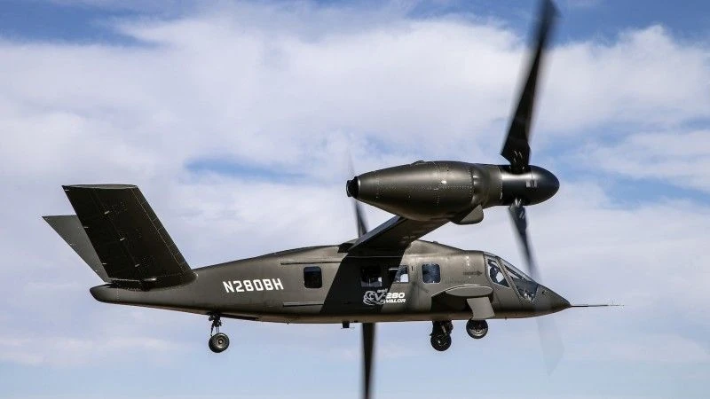 Bell V-280 Valor podczas lotu. Fot. Bell