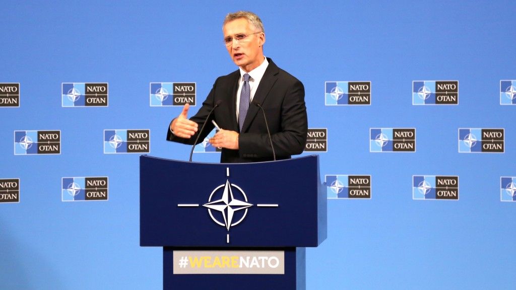 Sekretarz generalny NATO Jens Stoltenberg. Fot. Rafał Lesiecki / Defence24.pl