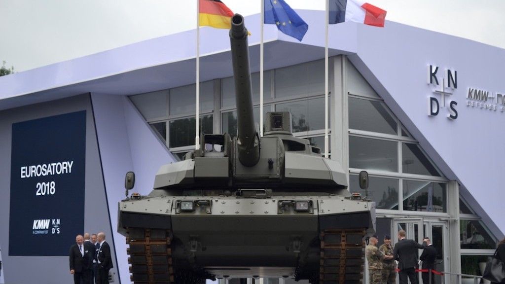 Czołg EMBT, czyli "przymiarka" do MGCS. Fot. M.Dura/Defence24.pl