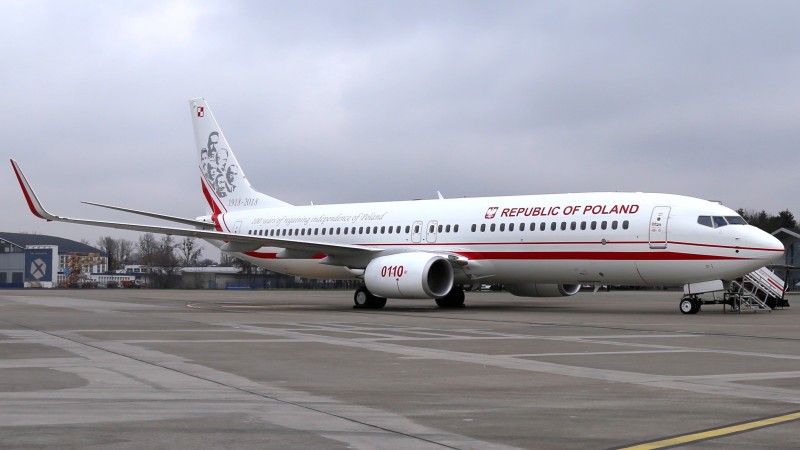 <p>Rządowy Boeing 737 "Józef Piłsudski". Fot. Rafał Lesiecki / Defence24.pl</p>