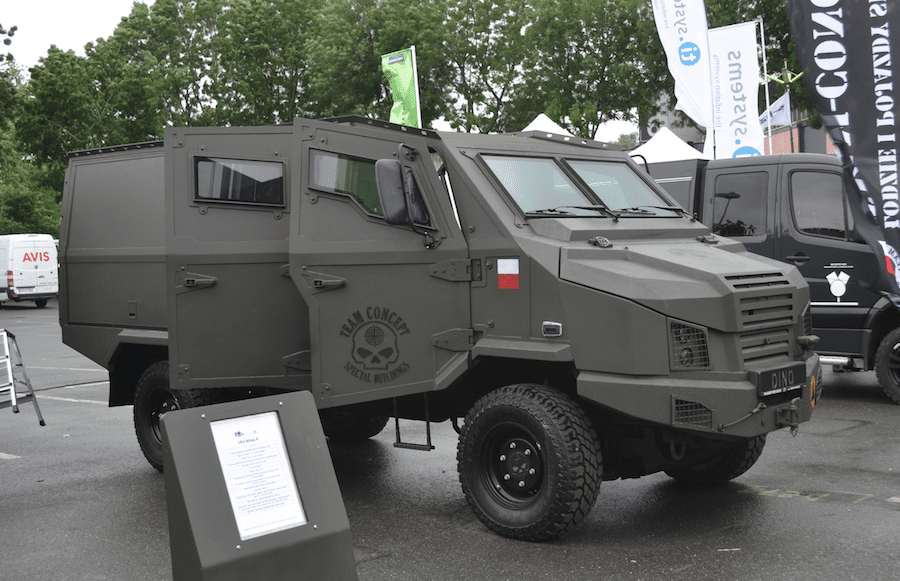 DINO LTMPAV 519, prezentowany po raz pierwszy w Paryżu. Fot. M. Dura/Defence24.pl.