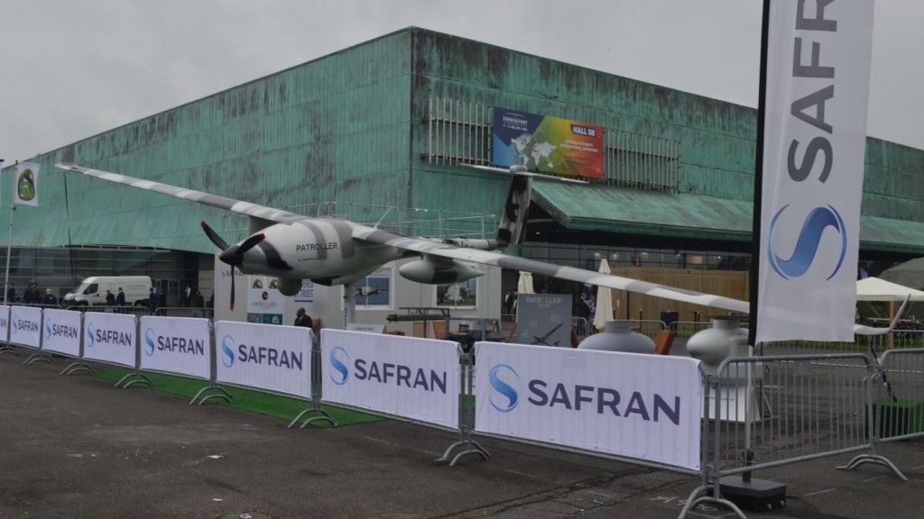 Bezzałogowy samolot Patroller firmy SAGEM. Fot. M.Dura