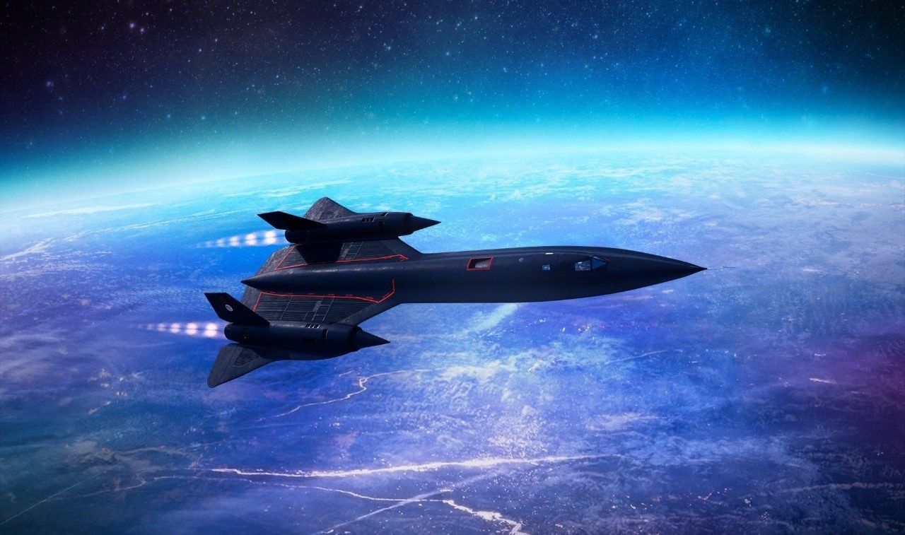 SR-71 Blackbird. Ilustracja: Lockheed Martin