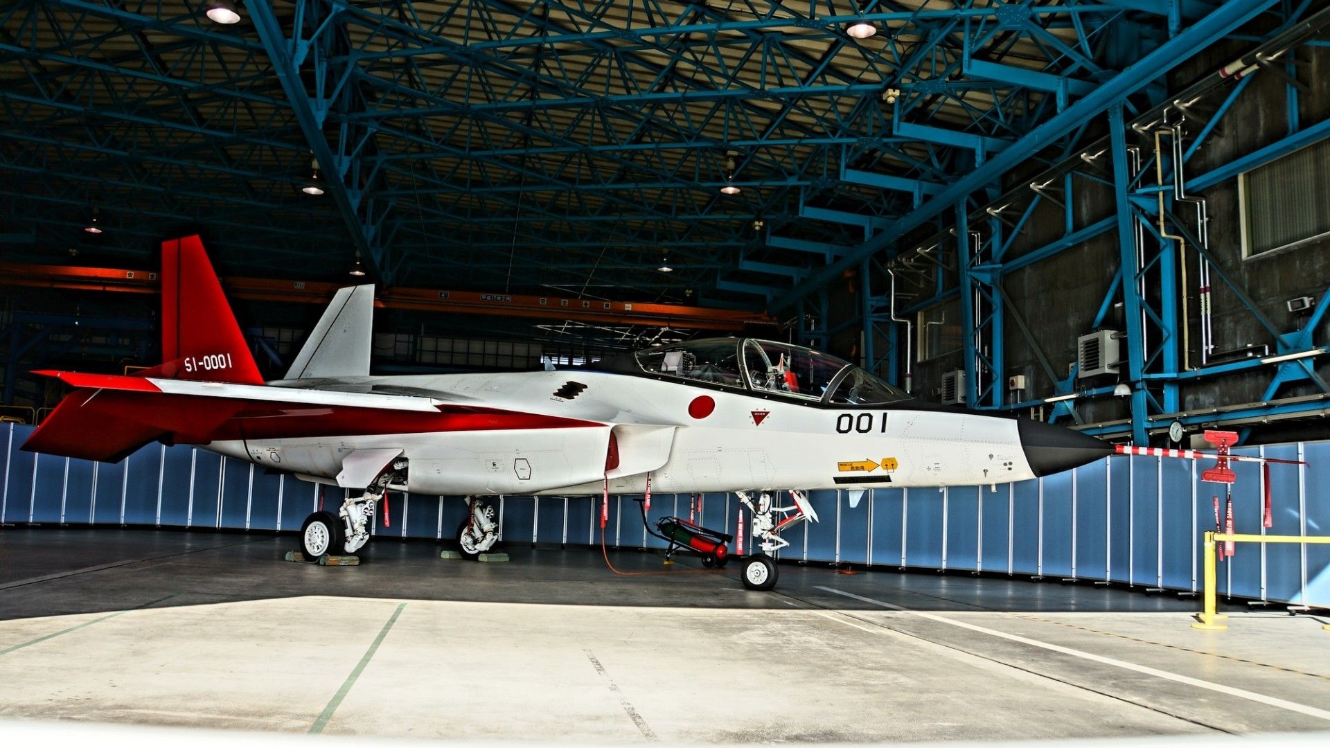 Myśliwiec F-3 ma wykorzystywać doświadczenie zdobyte przy budowie demonstratora technologii Mitsubishi X-2. Fot. Hunini/CC BY-SA 4.0