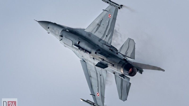 Polski F-16 Jastrząb. Fot. Jacek Siminski