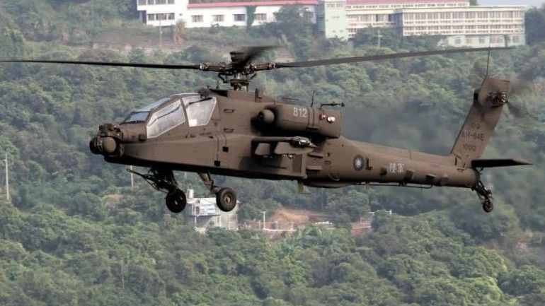AH-64E Apache Guardian w barwach lotnictwa Tajwanu - FOT. ROCAF