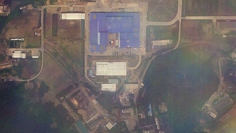 Zdjęcie satelitarne przedstawiające ośrodek Sanumdong w dniu 7 lipca br. Fot. Planet Labs Inc./James Martin Center for Nonproliferation Studies at the Middlebury Institute of International Studies