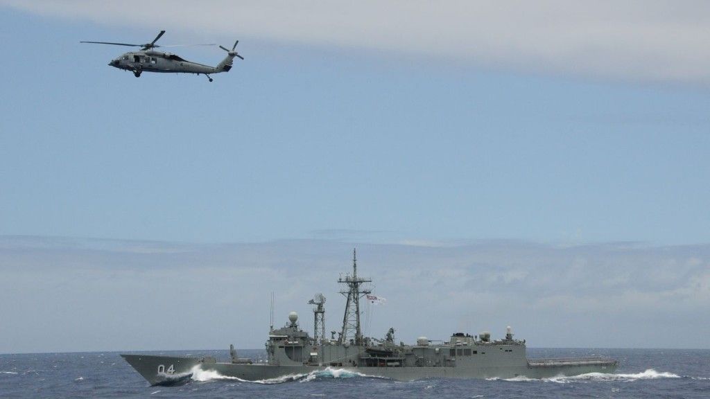 Fregata HMAS „Dawrin”. Fot. US Navy