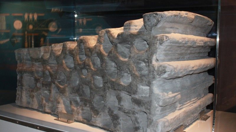 Ważący 1,5 tony blok, wyprodukowany dla celów demonstracji technik druku 3D na bazie surowca z księżycowego gruntu. Fot. ESA