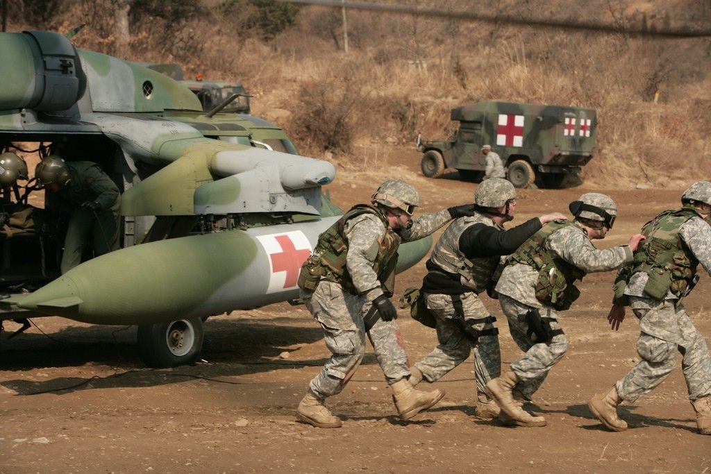 Wojska USA i Korei Płd. podczas wspólnych ćwiczeń, fot. Lance Cpl. Ashley S. Stadel/US Marine Corps
