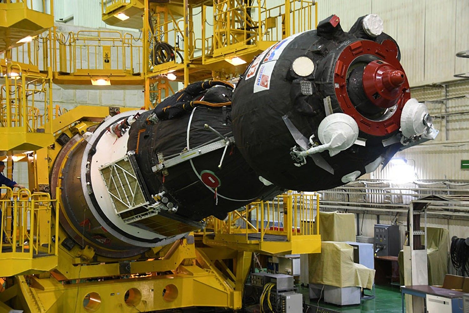Sojuz MS-09 jeszcze na Ziemi. Fot. Roskosmos/RKK Energia