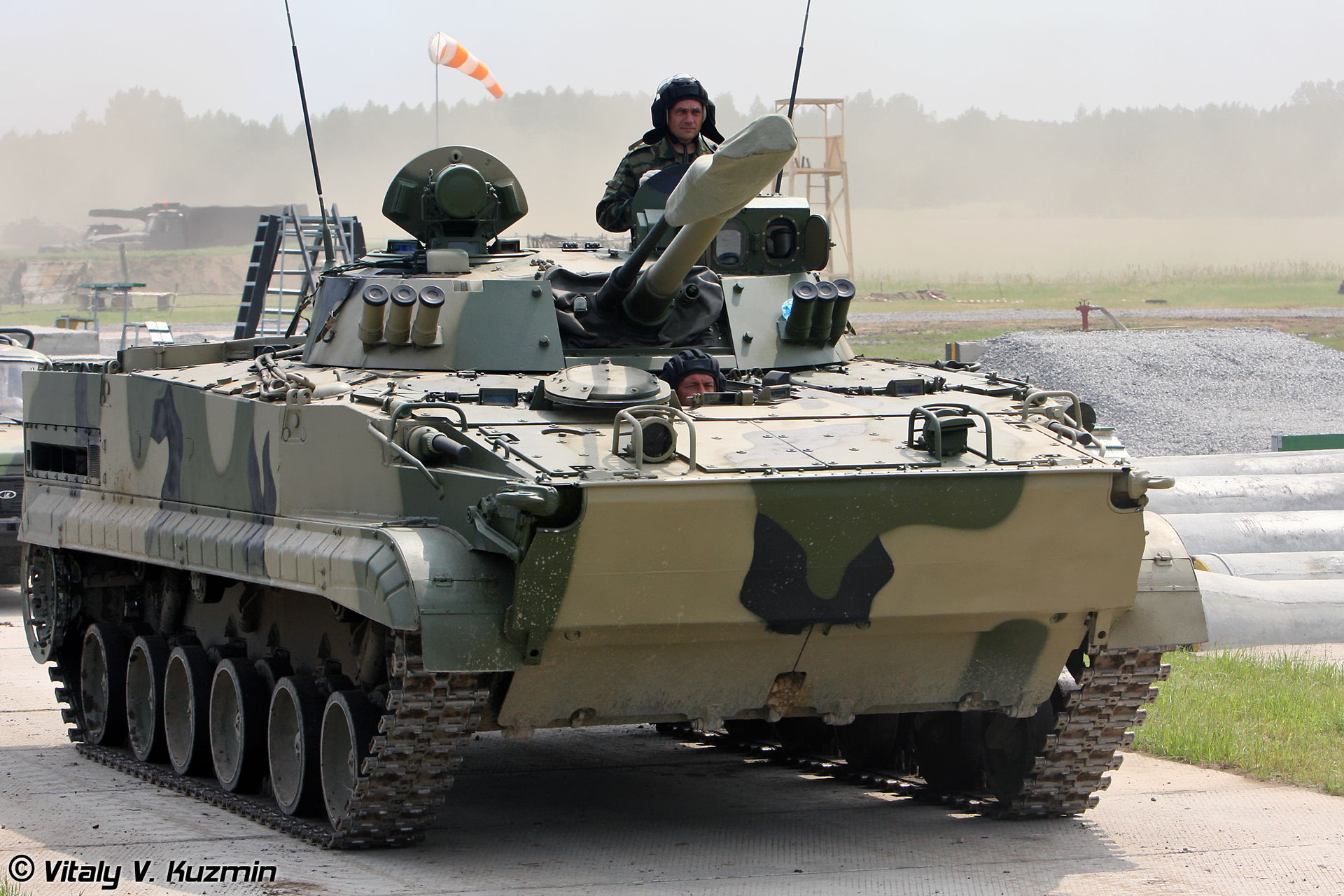 Wzmocnione BMP-3 na Ukrainie