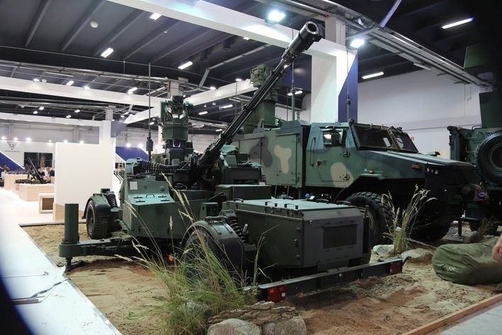 AG-35 cannon. IMAGE CREDIT: MARTA RACHWALSKA/DEFENCE24.PL
