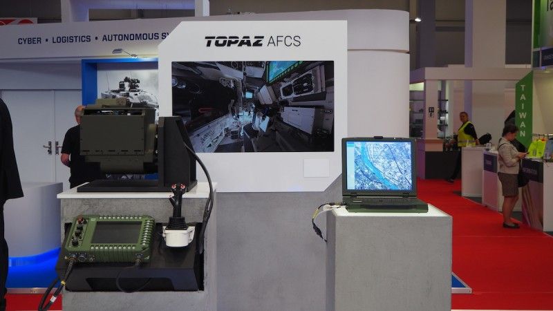 Zautomatyzowany system kierowania ogniem Topaz. Fot. Juliusz Sabak