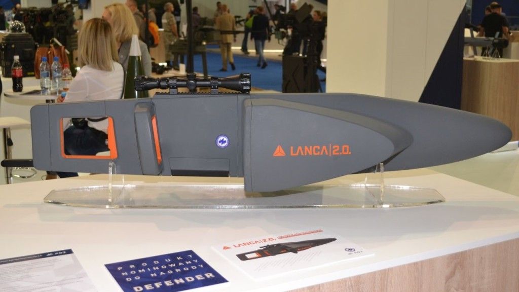 Opracowany przez Wojskowe Zakłady Elektroniczne system neutralizacji dronów Lanca 2.0. Fot. M.Dura