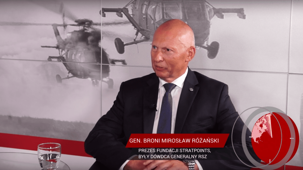 generał broni rezerwy Mirosław Różański Fot. Defence24.pl