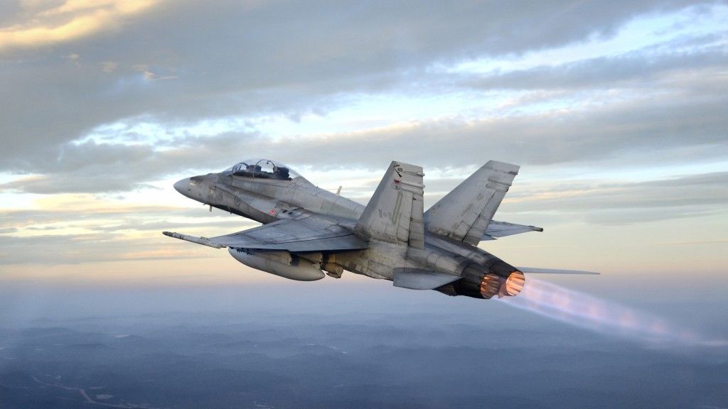 F/A-18 Hornet Kanadyjskich Królewskich Sił Powietrznych. Fot: forces.gc.ca