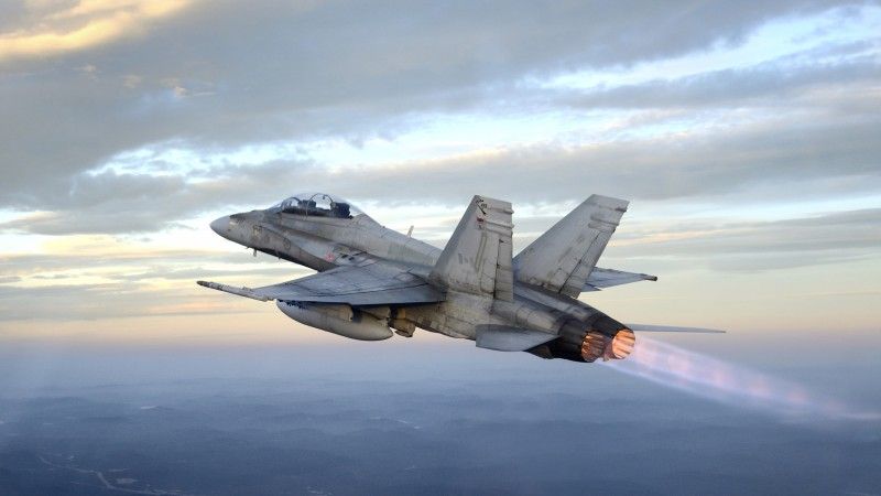 F/A-18 Hornet Kanadyjskich Królewskich Sił Powietrznych. Fot: forces.gc.ca