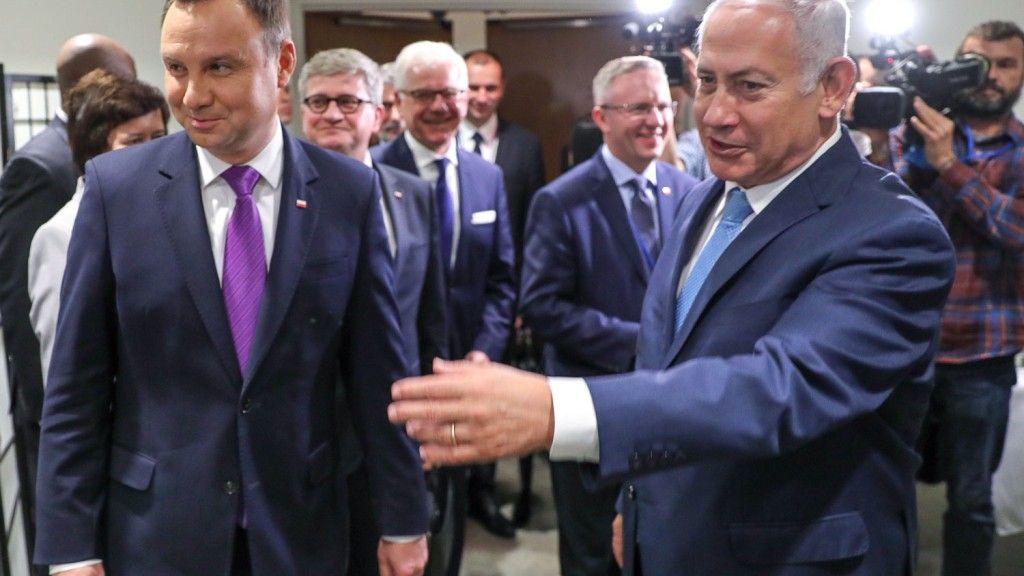 Prezydent RP i Premier Izraela/ Fot. Jakub Szymczyk KPRP
