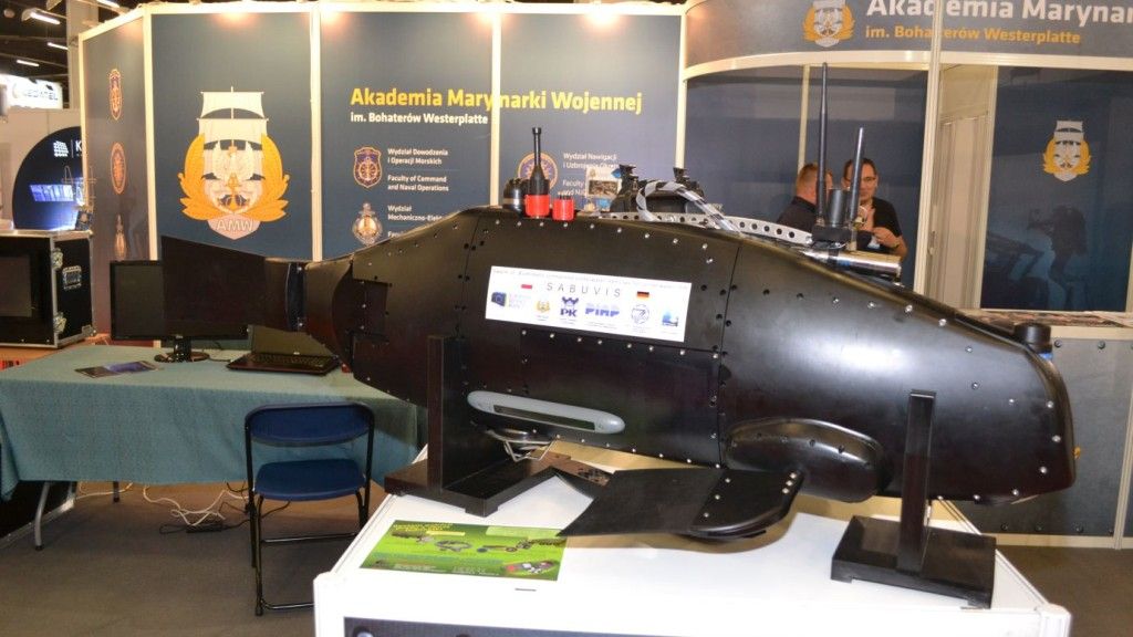 Robot SABUVIS opracowany w ramach programu współfinansowanego przez Europejską Agencję Obrony. Fot. M.Dura
