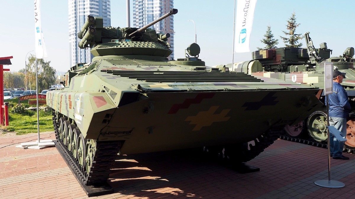BMP-1MS - jedna z modernizacji BMP. Fot. J. Sabak/Defence24.pl.