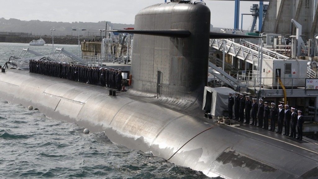 Ceremonia zakończenia pięćsetnego patrolu przez francuski okręt podwodny z rakietami balistycznymi. Fot. Francuskie ministerstwo obrony