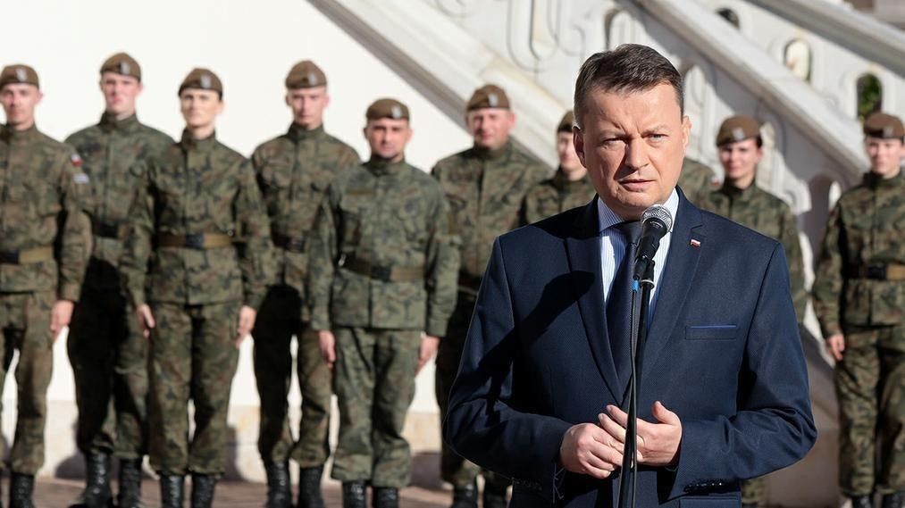 Minister Obrony Narodowej na przysiędze 2.LBOT w Zamościu/fot. Maciej Nędzyński(CO MON)