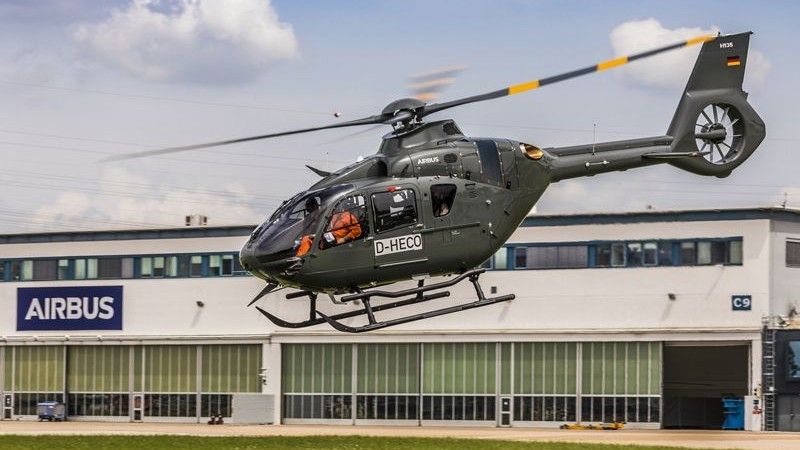 H135 należący do Bundeswehry. Fot. Airbus