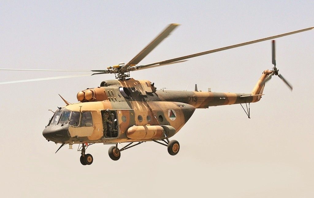 Śmigłowiec Mi-17 Afgańskich Sił Powietrznych / Fot. US Army